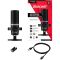 HyperX 4P5E2AA DuoCast, Microphone, USB, Black