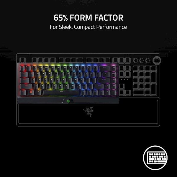 Razer BlackWidow V3 Mini HyperSpeed (Yellow Switch) - US Layout