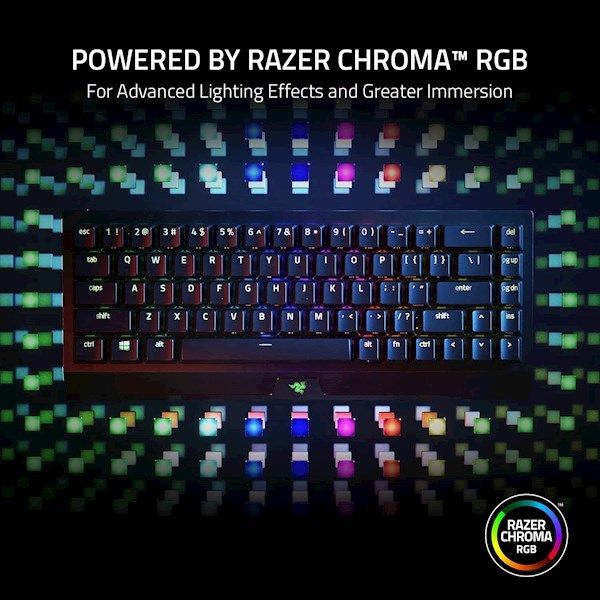 Razer BlackWidow V3 Mini HyperSpeed (Yellow Switch) - US Layout