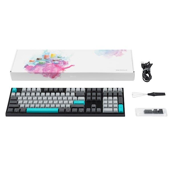 Varmilo Keyboard MA108M V2 Moonlight, EC Ivy V2,RU