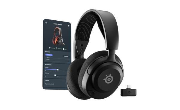 SteelSeries Gaming Headset Arctis Nova 5 PS5, BT/WL, black