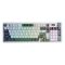 Keyboard: AULA S98PRO RGB Wireless Mechanical Keyboard Dark green/Milky White/Green (Gray wood switch)