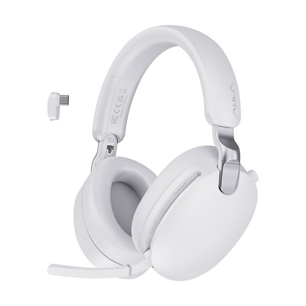 Headphones: AULA A500 Headset with ANC White