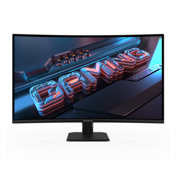 Monitor: Gigabyte GS32QCA 31.5" QHD Curved VA 180Hz 1ms 2xHDMI DP - 20VM0-GS32QCABM-2EKR