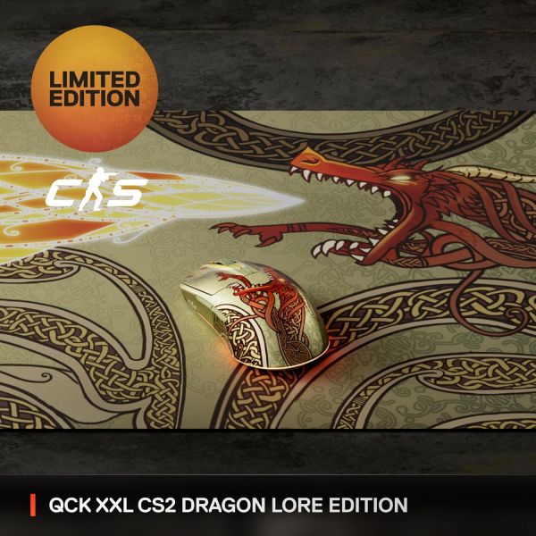 SteelSeries Mouse Pad Qck, XXL (900x400х2мм), CS2 Edition