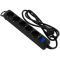 2E-U05ES15M1.5BK Power strip 2E 5XSchuko with switch, 3G*1.5mm2, 1.5m, black