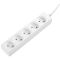 Power strip 2E, 5XCEE7/17, 2G*1.0mm2, 1.5m, white