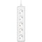 Power strip 2E, 5XCEE7/17, 2G*1.0mm2, 1.5m, white