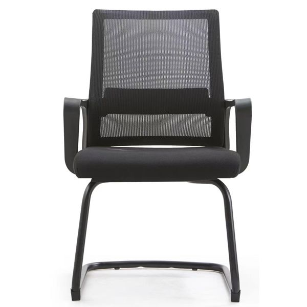 Visitor Chair ALLX MS899C, Visitor Chair, Black