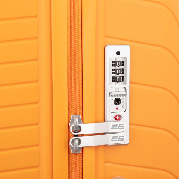 2E TROLLEY LUGGAGE LARGE, ORANGE 49 x 76 x 31CM, 98LITER