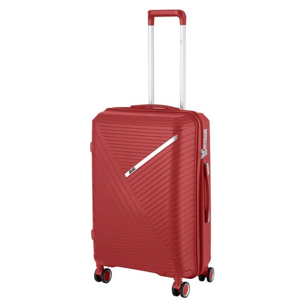2E TROLLEY LUGGAGE LARGE, RED 49 x 76 x 31CM, 98LITER
