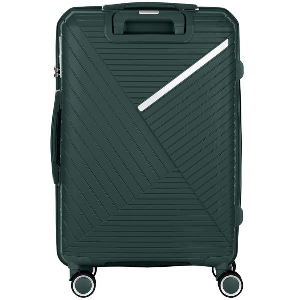 2E TROLLEY LUGGAGE LARGE, EMERALD GREEN 49 x 76 x 31CM, 98LITER