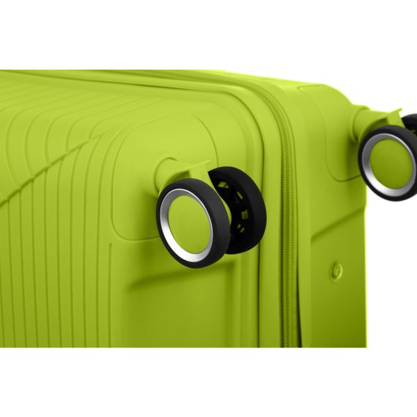 2E TROLLEY LUGGAGE MEDIUM, APPLE GREEN 43 x 66 x 27 CM, 61LITER