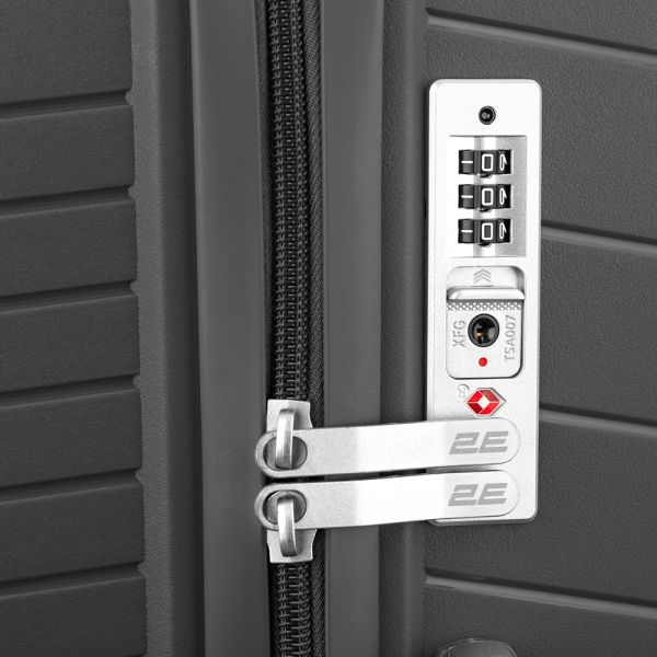 2E TROLLEY LUGGAGE LARGE, GRAPHITE 49 x 76 x 31CM, 98LITER