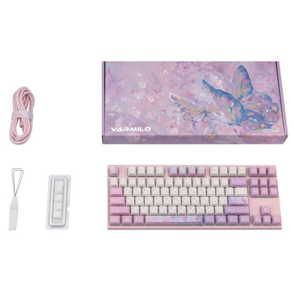 Keyboard Varmilo VEM87 Dreams On Board EC V2 Sakura UA