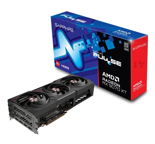 SAPPHIRE Graphic Card Radeon RX 9070 XT 16GB GDDR6 PULSE GAMING