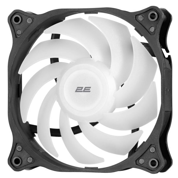 2E Gaming Case fan F120-ARGB, 120mm, 1200rpm, 3pin, 3pin+5VAura, 24dBa