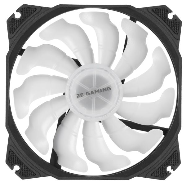 2E Gaming Case fan 2E Gaming Air Cool ACF120PA-ARGB, 120mm, 800-1700rpm, 4pin PWM, + 5V 3pin RGB, 19.4-33.8dBa