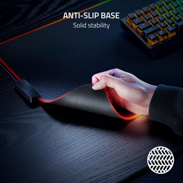 Razer Mouse Pad Strider Chroma RGB XXL (900x370x4mm), black