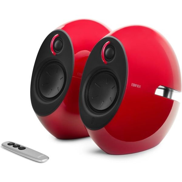 Speaker Edifier E25HD Luna, 74W, AUX, Bluetooth, Optical, Speaker, Red