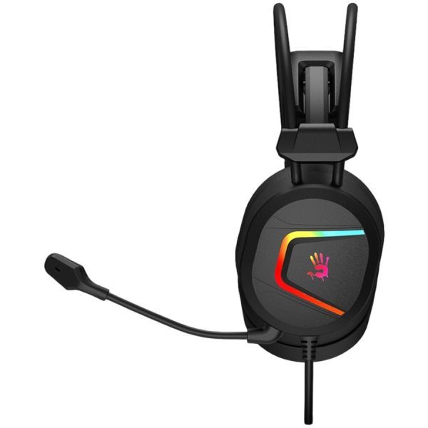 Headphones: A4tech Bloody MC750 ANC RGB Gaming Headset Black