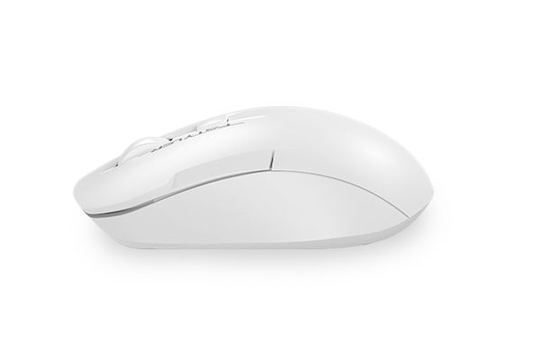 Mouse: A4tech Fstyler FG16CS Air Dual-Function Wireless Rechargeable Mouse White
