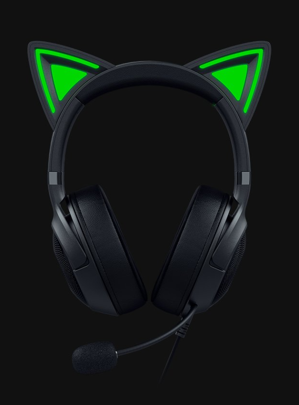Razer Headset Kraken Kitty V2, RGB, USB-A, black