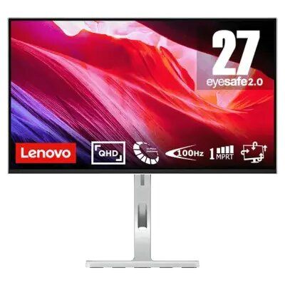 Monitor/ Lenovo/ Lenovo Lenovo L27q-4A  27'' IPS 2560x1440 350 cd/m² 1ms 100Hz  3Wx2 speakers Cloud Grey