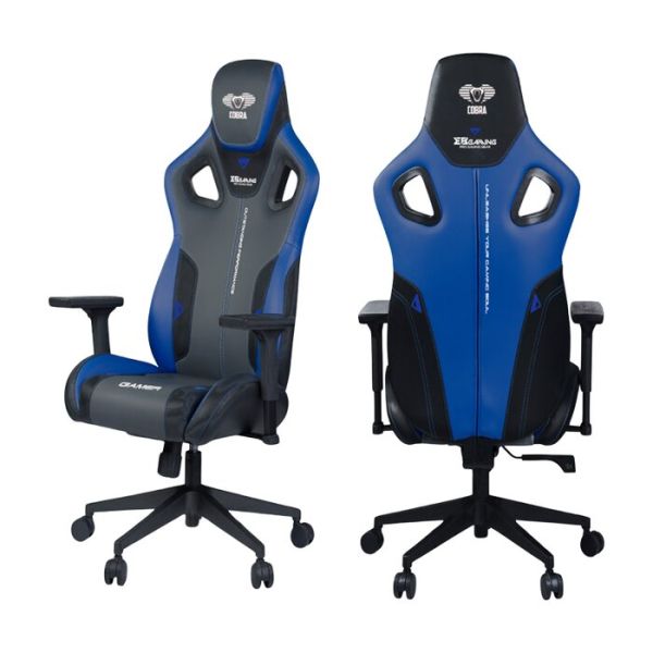 E-Blue Gaming Chair GC312-EEC312 GREY/BLUE