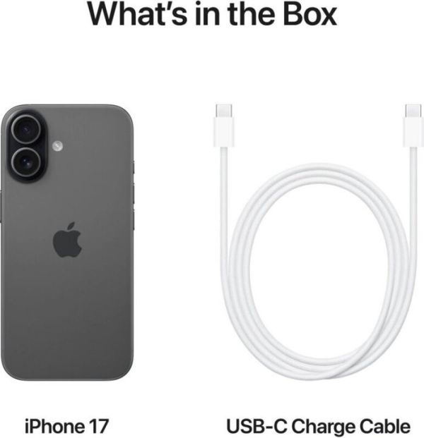 Mobile and Smartphones/ Apple/ Apple iPhone 17 256GB Black E-sim/TP