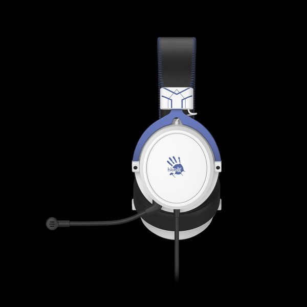 Headphone: A4tech Bloody M590i 7.1 Gaming Headset Sports Navy