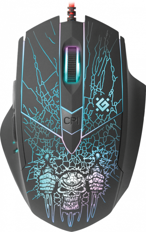 Defender Doom Fighter GM-260L black,6 buttons, 3200dpi