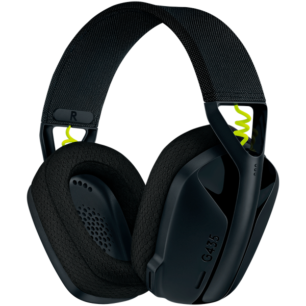 LOGITECH G435 LIGHTSPEED Wireless Gaming Headset - BLACK