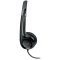 LOGITECH H390 Corded Headset - BLACK - USB