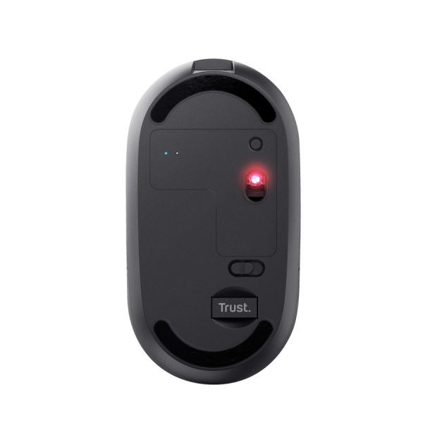 PUCK WRL rechargeable  MOUSE BLK