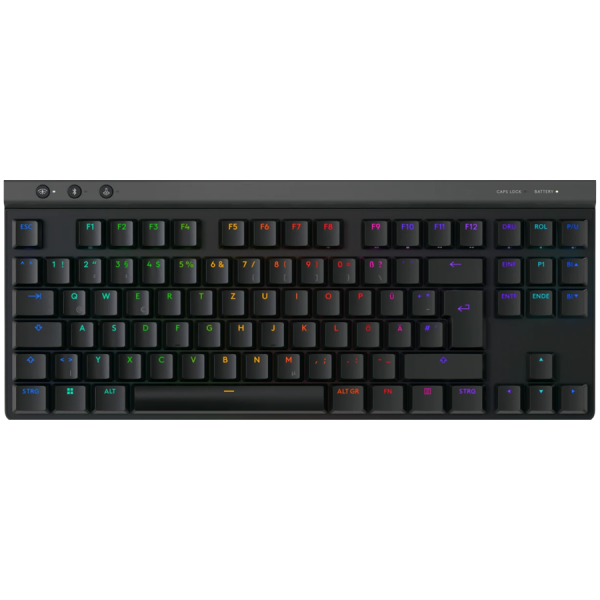 LOGITECH G515 LIGHTSPEED TKL Gaming Keyboard - BLACK - US INT'L - 2.4GHZ/BT - EMEA28i-935 - TACTILE