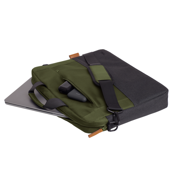 LISBOA 16" LAPTOP BAG - GREEN