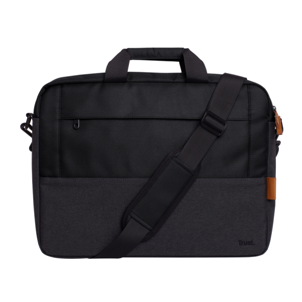 LISBOA 16" LAPTOP BAG - BLACK