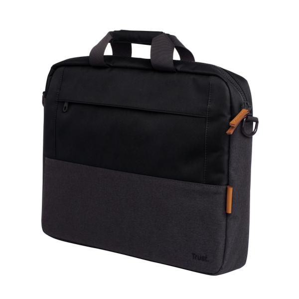 LISBOA 16" LAPTOP BAG - BLACK