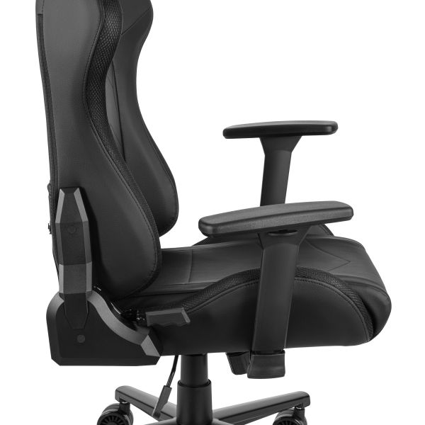 2E GAMING Chair OGAMA II RGB, PU Leather, 3D-Armrests, black