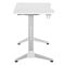 2E GAMING Table OTOROSHI, 120х60x75cm, white-grey