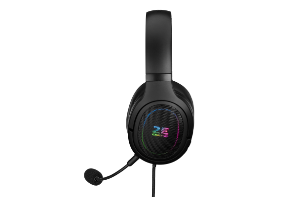 2E GAMING Headset HG330, mini-jack/dual 3.5mm, RGB, 2m, black