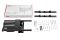 Tilt-and-swivel TV mount 23-55" 2E Legdap, extension 60 cm