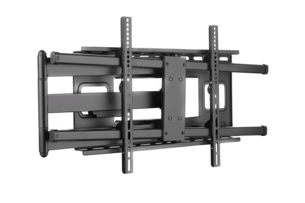 Tilt-swivel TV mount 43-80" 2E Kokbu, extension 1m