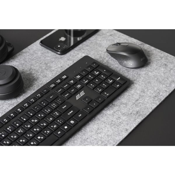 2E Keyboard membrane KS260 106key, WL, EN/UK, black