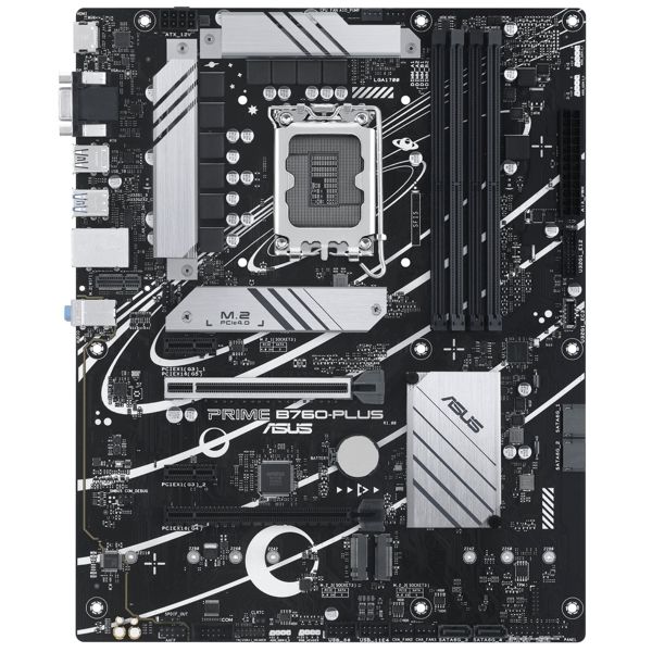ASUS Motherboard PRIME B760-PLUS s1700 B760 4xDDR5 M.2 HDMI D-Sub DP ATX