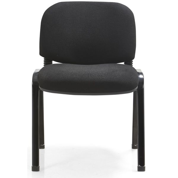 Visitor Chair ALLX SF166-D, Visitor Chair, Black