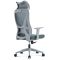 ALLX MS-2215H-2, Office Chair, Gray