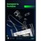 Mobile charger UGREEN CD361 (25685B) Nexode Uno RobotGaN, 65W, USB, Type-C, Black/Grey