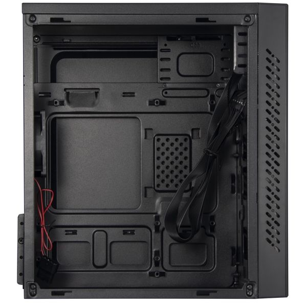 Case ALLX AX-B1735, Computer Case, Micro-ATX, ITX, USBx2, AUDIO, Black